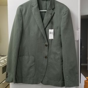 💣MICHAEL KORS Men Green Sport Jacket Size 42R NEW